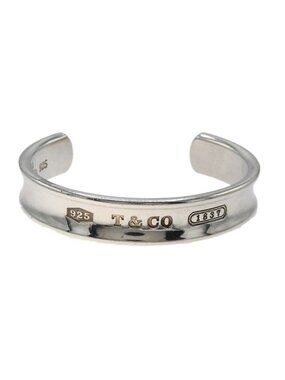 Tiffany & Co Bangle Narrow 925 Sterling Silver Bracelet